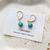 Aretes Cuarzo - tienda online