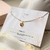 Cadena Corazón Swarovski - tienda online