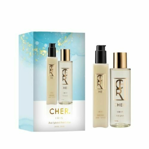 Cher Iris Body Splash 200ml + Body Lotion