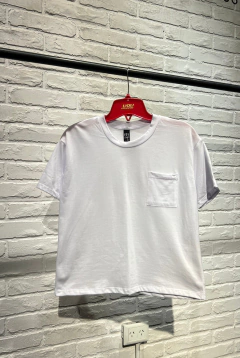 REMERA BOLSILLO - TM52519 - VOV JEANS