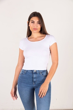 Remera Mica Lisa - YT22512 - tienda online