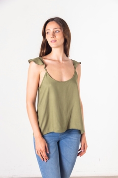 Top Bretel Volado - TM22528 - VOV JEANS