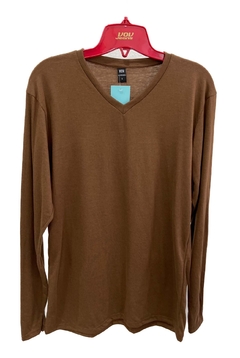Remera M/L Cuello V - TH21523