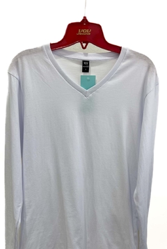 Remera M/L Cuello V - TH21523 - tienda online