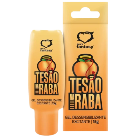 TESÃO NA RABA GEL DESSENSIBILIZANTE E EXCITANTE 15G