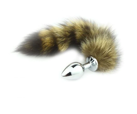 Plug Anal com rabo raposa