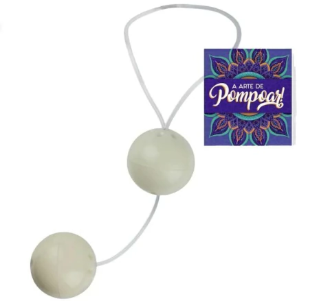 Bolinhas de Pompoar com peso interno