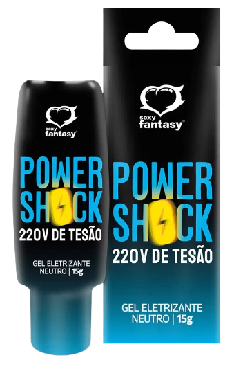 Vibrador Liquido Power Shock Unissex