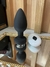 Plug Anal com Vibrador recarregável e Controle