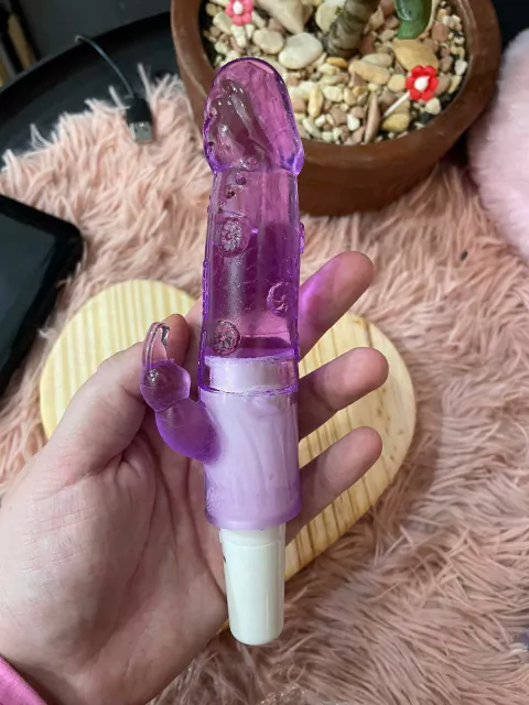VIBRADOR COM ESTIMULADOR DE CLITORIS JELLY