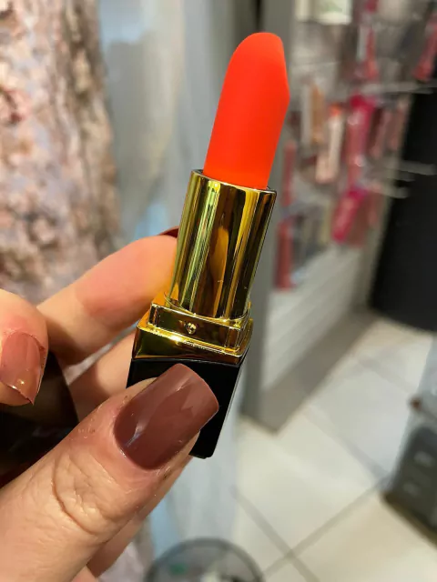 Vibrador Batom Recarregável 10 modos de vibrações