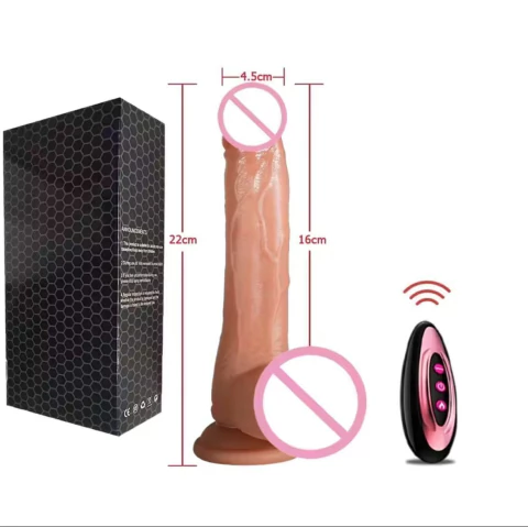 PROTESE REALISTA VAI E VEM COM AQUECIMENTO RECARREGAVEL