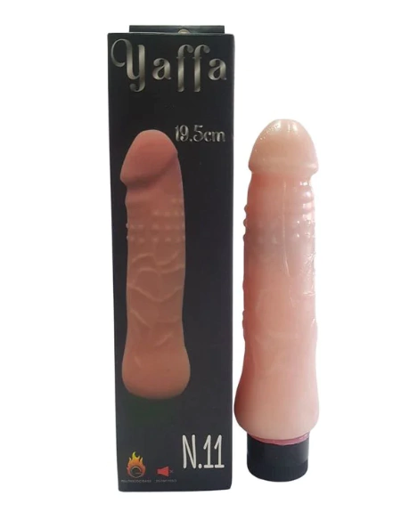 Pênis Vibrador Cyber Skyn 19,9 X 4Cm