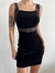 Vestido Vintage Veludo Preto