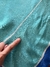 Lenço Seda Japonesa Azul