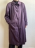 Trench coat roxo - Tordo Brechó