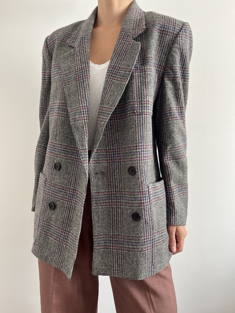 Blazer Christian Dior Xadrez