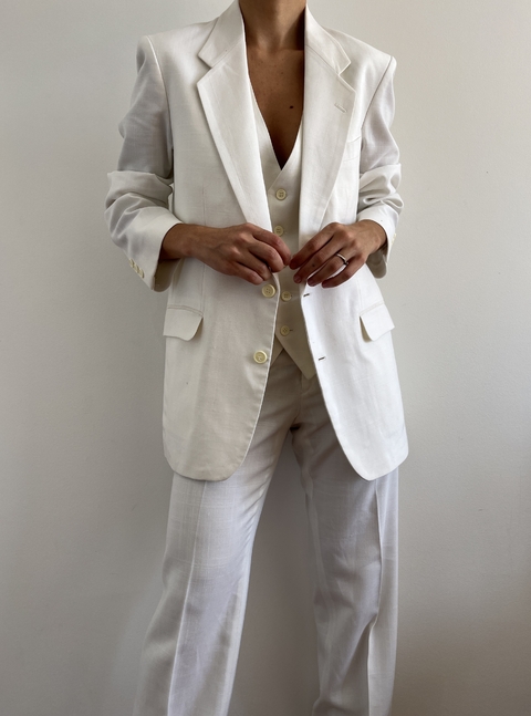 Terno Vintage Linho Misto - comprar online