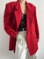 Blazer Vintage Oversized Vermelho - loja online