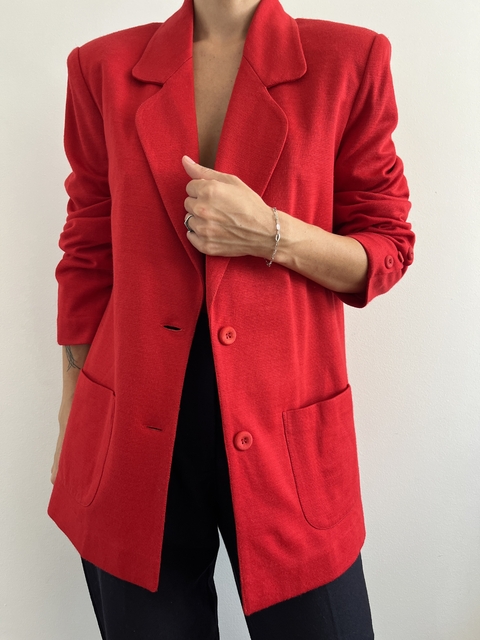 Blazer Atelier Parisiense Vermelho