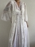 Conjunto Vintage Branco Camisola e Robe - comprar online