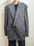 Blazer Oversized Vintage Cinza