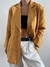 Blazer Vintage Linho Mostarda - loja online