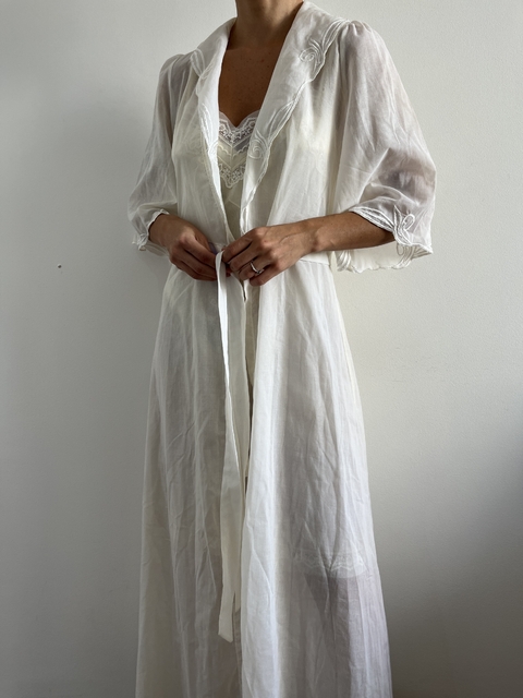Penhoar Vintage Algodão - comprar online