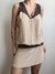 Vestido Triya Seda Bege - comprar online