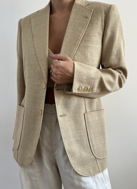 Blazer Vintage Bege