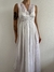 Imagem do Conjunto Vintage Branco Camisola e Robe