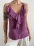 Blusa Seda Roxa - comprar online