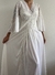 Conjunto Vintage Branco Camisola e Robe - Tordo Brechó
