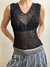 Blusa Crochê Preta (P) - comprar online