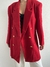 Blazer Vintage Oversized Vermelho - comprar online