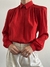 Camisa Vintage Seda Pura Vermelha (44) - comprar online