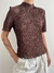 Blusa Vintage Plissada - loja online