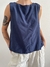 Blusa Shoulder Azul (38) - loja online
