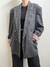 Blazer Oversized Vintage Cinza