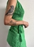 Blusa Seda Verde Plissada - loja online