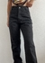 Calça Jeans Reta Preta - comprar online