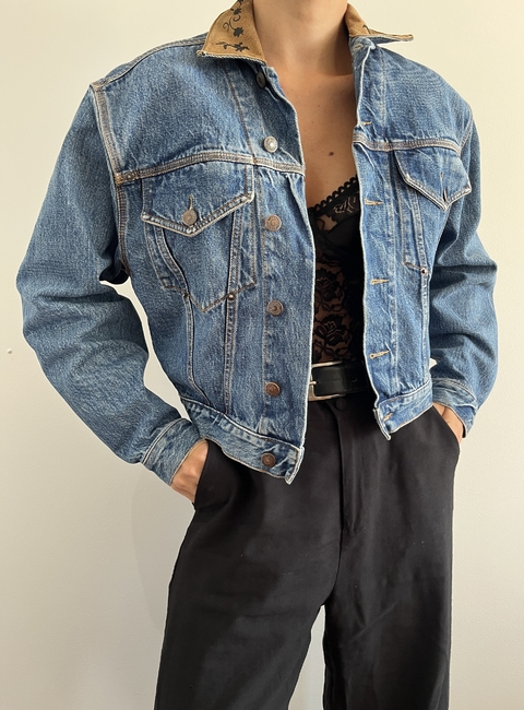 Jaqueta Jeans Vintage - comprar online