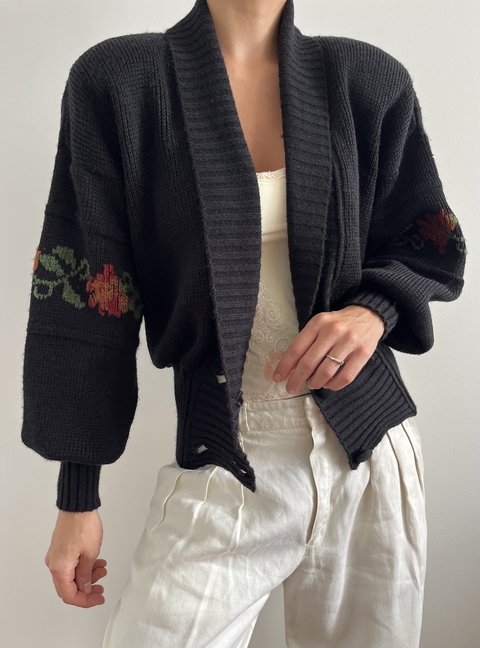 Cardigan Vintage Mangas Bufantes (G) - comprar online