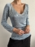 Blusa Daslu Azul - Tordo Brechó
