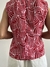 Blusa Vintage Vermelha