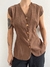 Blusa Vintage Marrom - loja online
