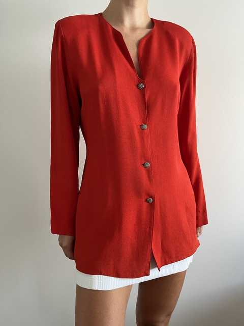 Blazer Vintage Vermelho