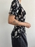 Blusa Plissada P&B na internet