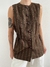 Blusa Vintage Marrom