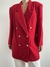 Blazer Vintage Oversized Vermelho - Tordo Brechó